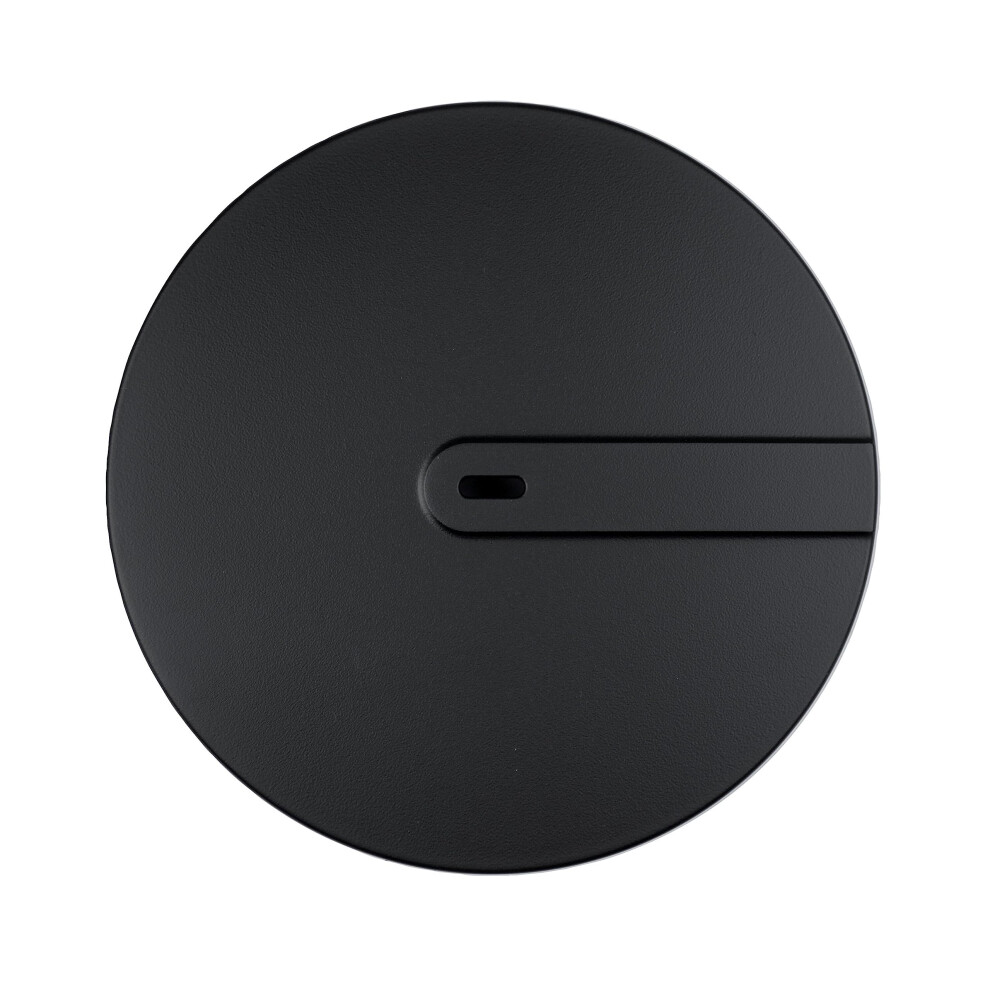 30724568 Slim+ ABS dome for Wirquin shower waste, black