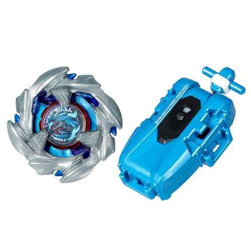 Hasbro Beyblade X Cobalt Dragoon 2-60C Deluxe Left-Spin String Launcher Set - Board Game 1
