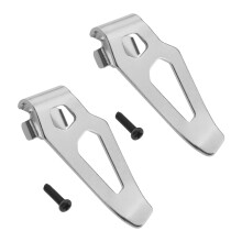 2PCS Belt Clip Hooks Compatible with Milwaukee M12 12V Impact Driver Hammer Drill Power Tools Replacement Parts with 2PCS Screws Metal