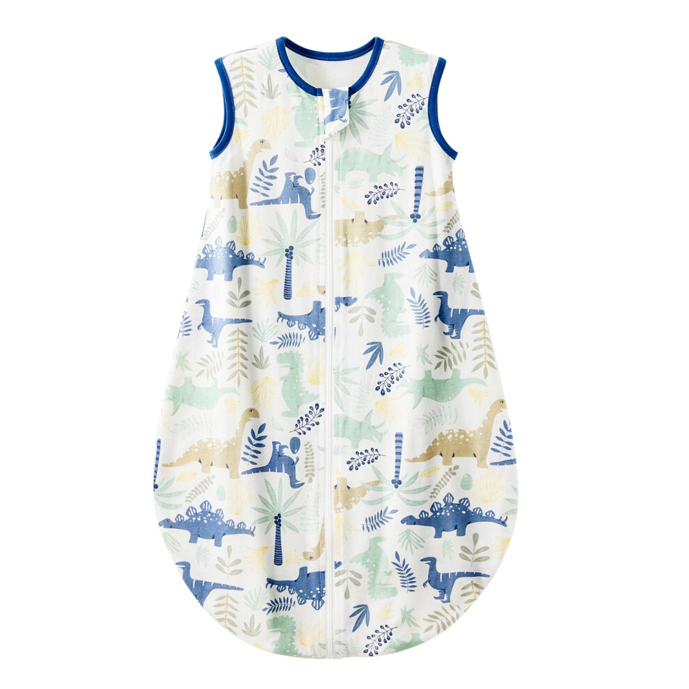 Baby Sleeping Bag 0.5 Tog Sleep Sack, Baby Summer Sleeping Bag 100% Cotton Baby Wearable Blanket Unisex Toddler Newborn Sleep Bag 18-36 Months, Duomiaomiao