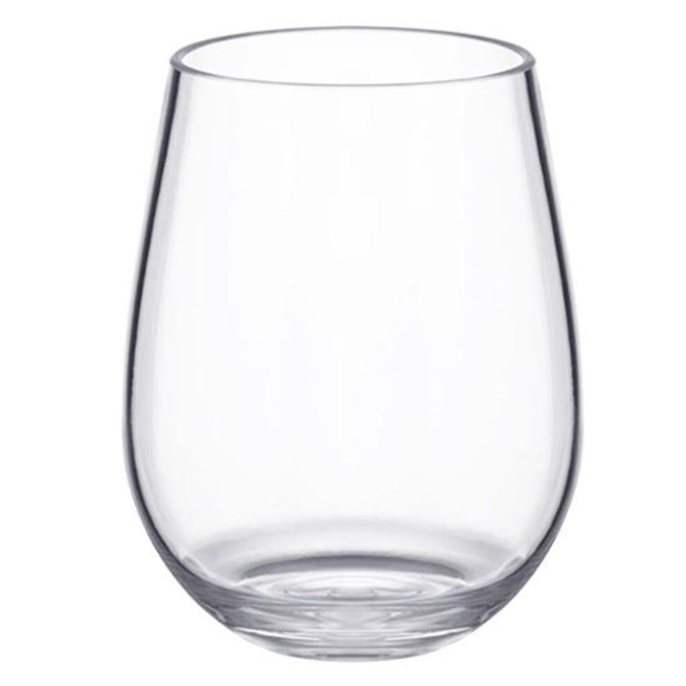 480ML Whiskey Glass Drop-resistant Shatterproof Large Capacity Egg-shaped Juice Cup for Dining Room