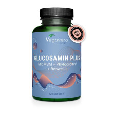 Vegan Glucosamine Plus | with Chondroitin, MSM and Boswellia Serrata | NO Additives, Lab-Tested | Natural Joint Pain Relief | 120 Capsules