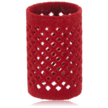 Efalock Metallwickler beflockt FLOCKED CURLER 60 mm 40 mm rot 12 Stück