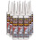 Everbuild 12X Everbuild White External & Internal Acrylic Frame Sealant - 310ml 1