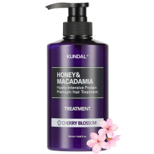 Kundal, Mleczko i Macadamia, Premium Traktment Włosów, Kwiat Czerwony, 16,9 fl oz (500 ml)