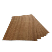WoodPress Real Mahogany Wood Veneer - Pack of 6 Sheets - A4 Size (apx. 21cm x 29cm) - Veneer for Marquetry, Model Making & Furniture Repair