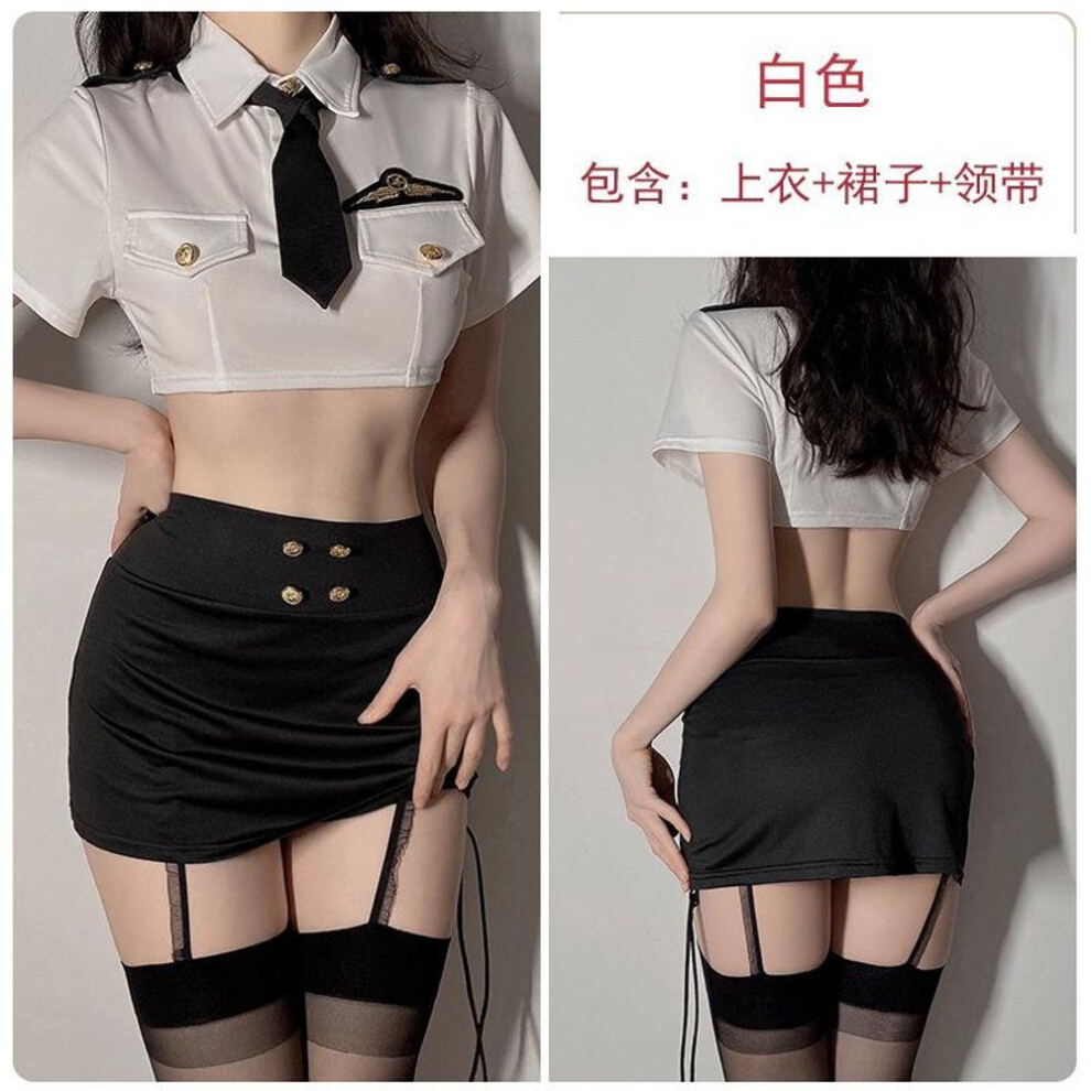 Direct Selling Hot Sexy Shirt Cosplay Slim Uniform Suit