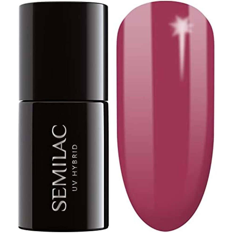 Semilac Uv Hybrid Nail Polish, Number 189, 7 Ml, Tuna Voyage