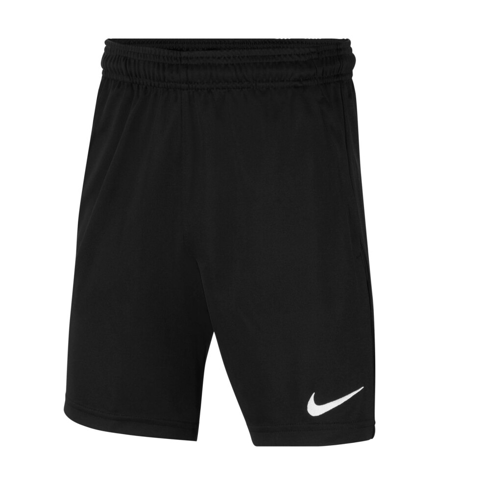 Unisex Kids Dri-fit Park Shorts, Black/White, XL UK