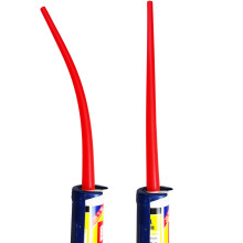 2 PACK Caulking Nozzle Extension Tube,caulk tube adapters,caulking extension nozzle (2 pieces, one straight one bend)