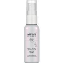 Set & Glow Spray - fixes make-up - natural, dewy finish - moisturises the skin - vegan - natural cosmetics - 50 ml