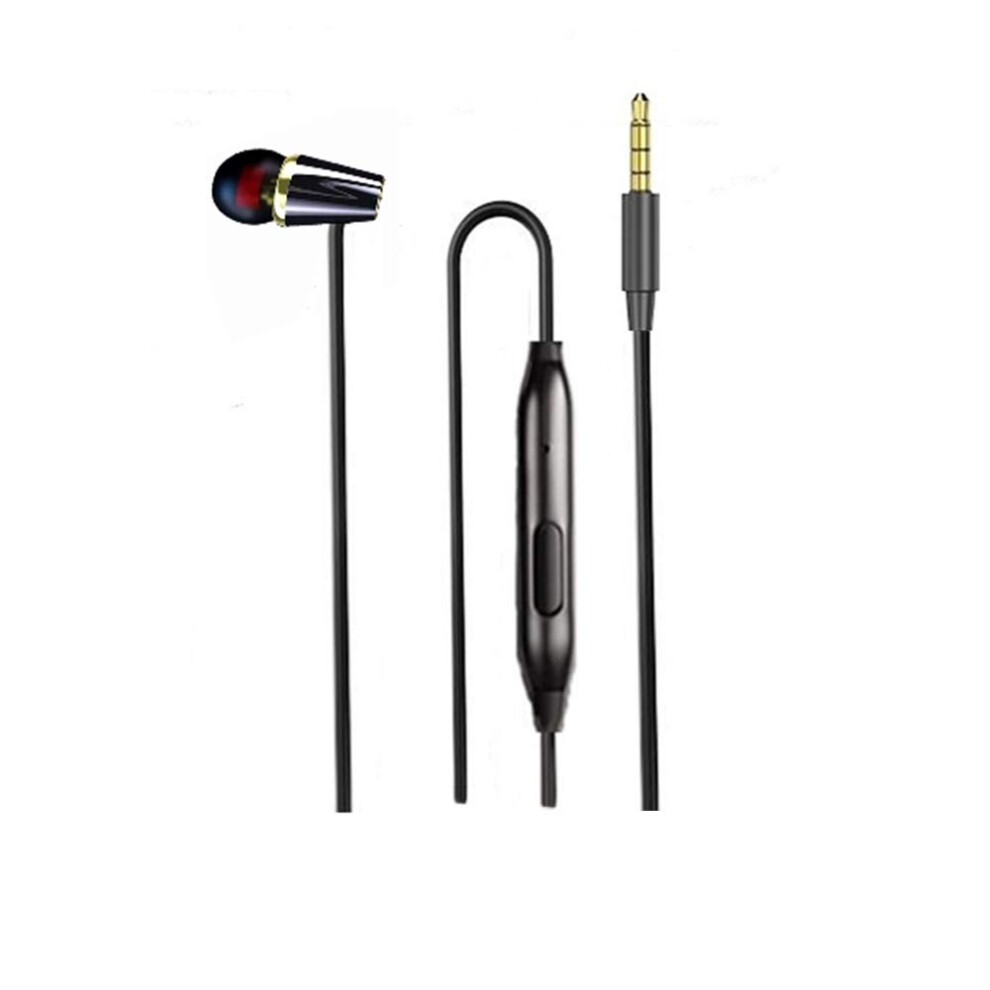Single Earphone One Side Earplugs With Microphone Stereo To Mono Single Earbud Radio Headphones Reinforced Cord Compatible With Samsung,Radio 778112702524