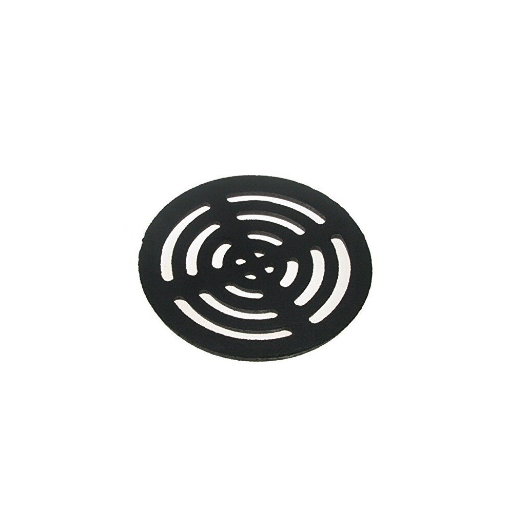 Black Cast Round Drain Grate Gully Grid Cover (7Â 175Mm X 10Mmâ¦) 5060342803153
