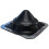 HT Rubber Pipe Flashing - Black High Temperature Silicone - Suits 5-120mm Diameter 1
