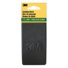 9292 SandBlaster Rubber Sanding Block for Sandpaper Sheets , 70mm x 125mm, 1 Block