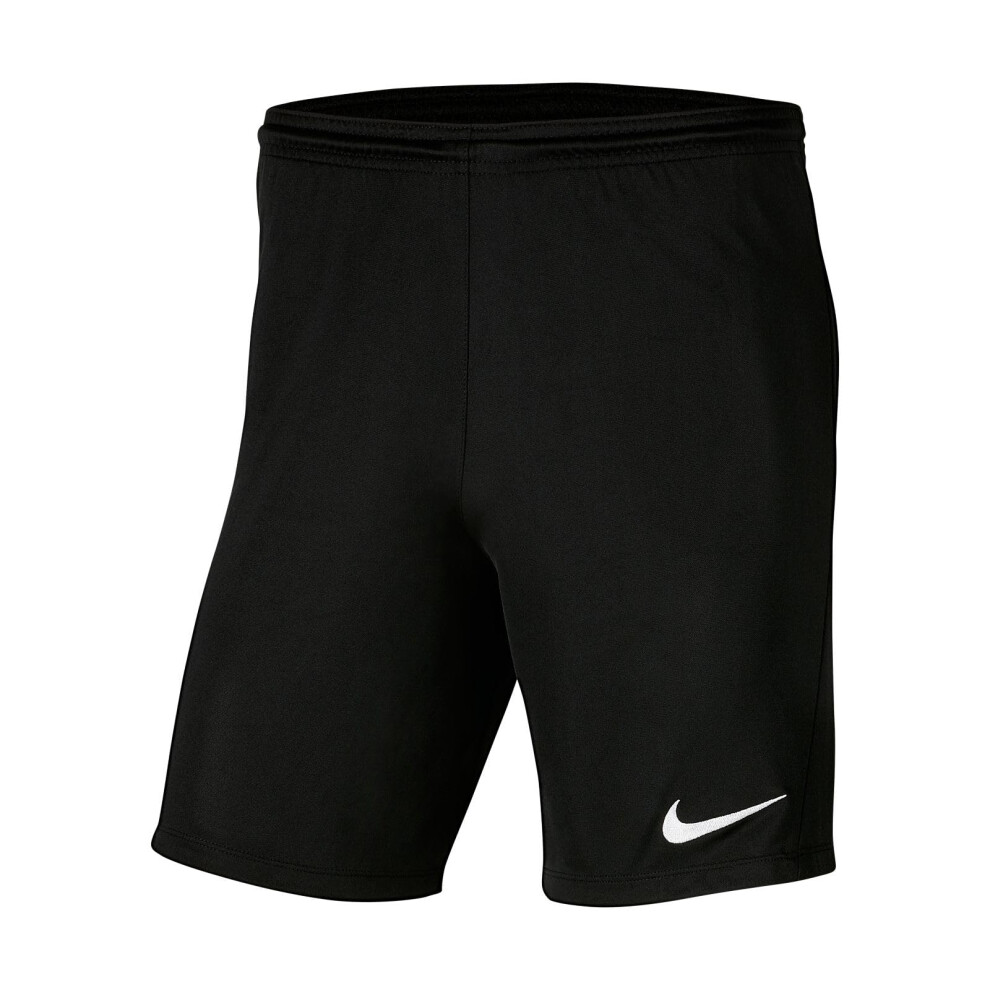 Unisex Kids Y Nk Dry Park Iii Nb K Sport Shorts, Black/White, L UK