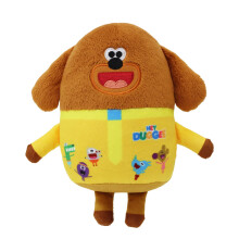 Toy, Teddy Bear with all his Squirrel Club friends printed on, Brown