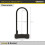 173D Double D Lock, Black 3