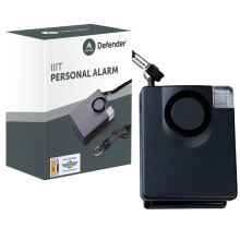 IIIT Ultra Loud Personal Attack Alarm - 143dB Siren High Intensity Strobe Light Panic Alarm - Personal Safety Device - Police Accredited