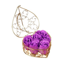 (K) Scented Roses Flower Artificial Flowers Wedding Party Bath Soap Plant Oil Rose Soap Flower Valentine's Day Gifts