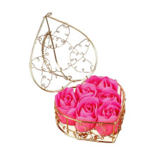 (N) Scented Roses Flower Artificial Flowers Wedding Party Bath Soap Plant Oil Rose Soap Flower Valentine's Day Gifts