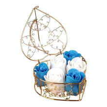 (Q) Scented Roses Flower Artificial Flowers Wedding Party Bath Soap Plant Oil Rose Soap Flower Valentine's Day Gifts