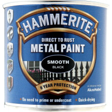 Metal Paint Smooth 250ml Black (313933)