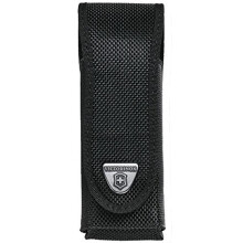 Nailontuppi suurille Victorinox-veitsille, musta väri 4.0504.3, tarrakiinnitys ja leukaosasto.