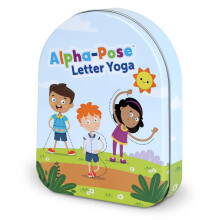 Alpha-Pose Letter Yoga, Social Emotional Learning Activities, Kids Yoga, Toddler Flash Cards, Teacher Classroom Must Haves, Toddler Gift, Ages 4+