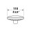 UV0650016010 Universal Shower Head, Chrome 8