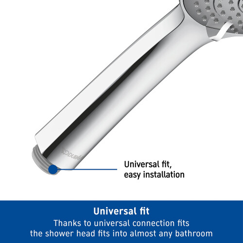 UV0650016010 Universal Shower Head, Chrome 2