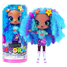 Decora Girlz | Sticker ‘n' Style 11" Collectable Fashion Doll - Celestia | Doll features over 75 colourful accessories! | Dolls & Accessories |