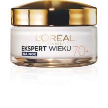 Expert for Age 70+ Nourishing Anti-Age Face Cream for the Night, Mature Skin, Reduces Wrinkles, Skin Thickening, Vitamin B3, Vitamin E, Fig Inherent