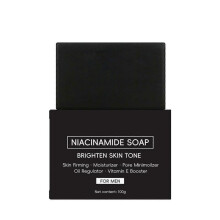 (Black) Activated Charcoal Black Soap Bar Face And Body Soap Natural Facial Cleanser Certified Vegan Handm
