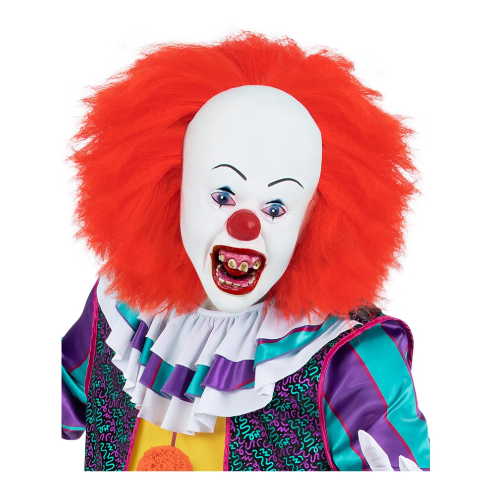IT (1990) Pennywise Mask~Officially Licensed~Horror Clown Halloween~New - Image 5