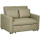 Homcom HOMCOM 2 Seater Sofa Bed Convertible Bed Settee with Cushions, Pockets, Brown 9