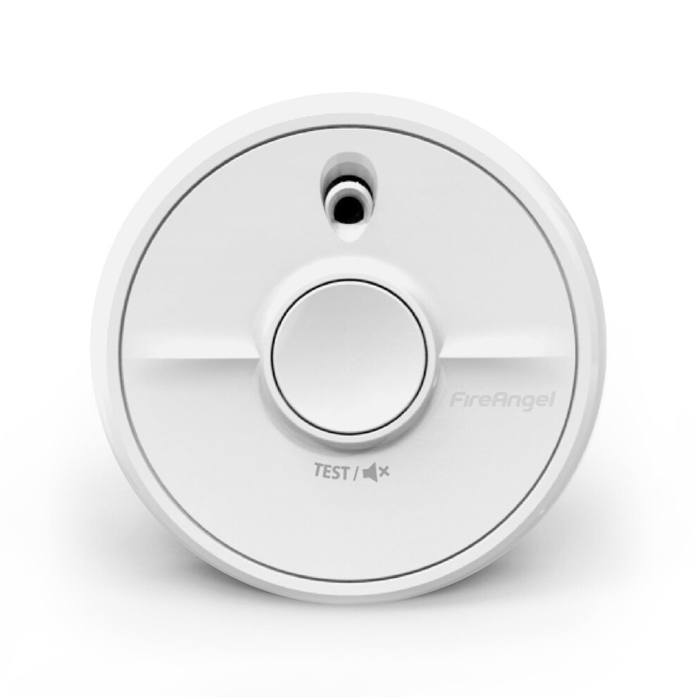 SB5-INT Smoke Alarm - Toast Proof, Optical Smoke Alarms for Home with Replaceable Battery and Test/Silence Button - Early Smoke Detector Fire Alarm -