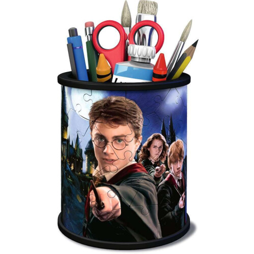 Ravensburger Puzzle 3D Portapenne Harry Potter - Ravensburger - Senza colla - 54 pezzi - Da 6 anni 1