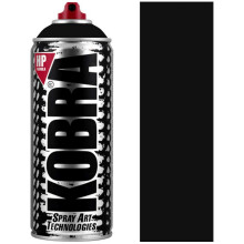 Kobra HP054 400ml Aerosol Spray Paint - Satin Black