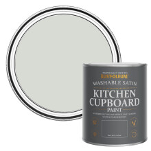Rust-Oleum Grey Scrubbable Kitchen Cupboard Paint in Satin Finish - Winter Grey 750ml