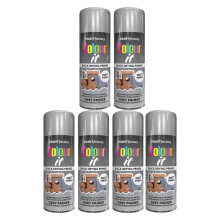 PNJB Grey Primer Spray Paint, Adhesion, Longevity And Durability, Smooth Primer, Flawless And Polished, All-Purpose Paint For Metal, Wood, &