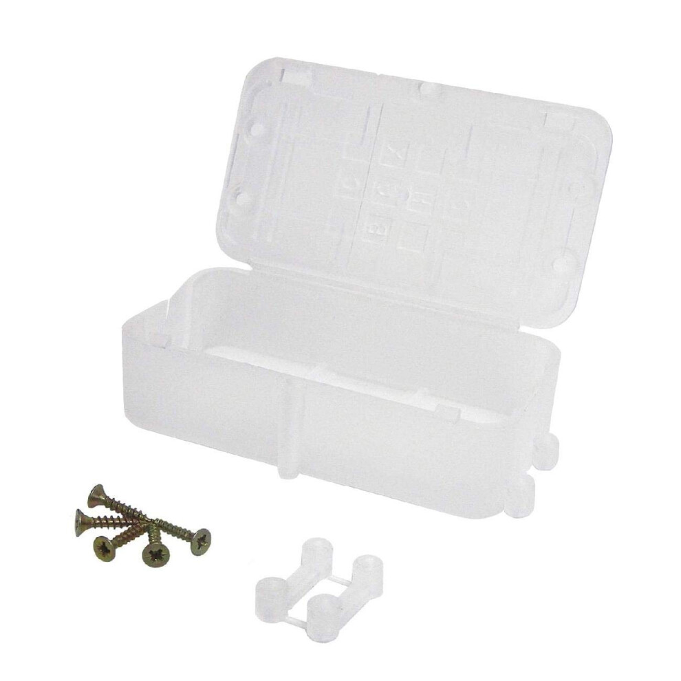 5 X Electrical Junction Boxes For Enclosed Chocbox Wire Cable Connections 7422625033042