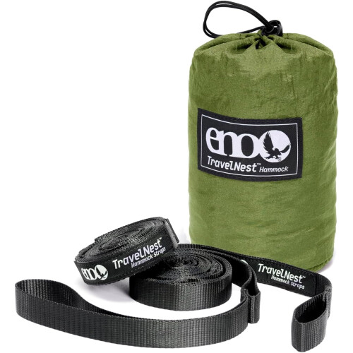 ENO TravelNest Hammock + Straps Combo - Moss 2