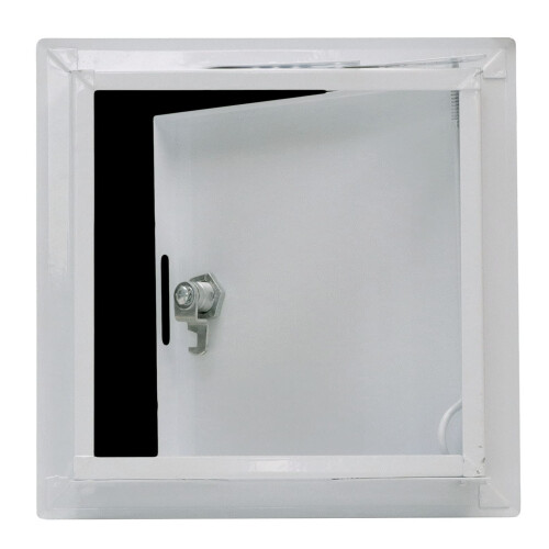 Access Door 24" X 24" Steel Access Panel Removable Door for Wall/Ceiling Application (Lock and Key) with Frame - [Outer Dimensions: 25" Width X 25" 1