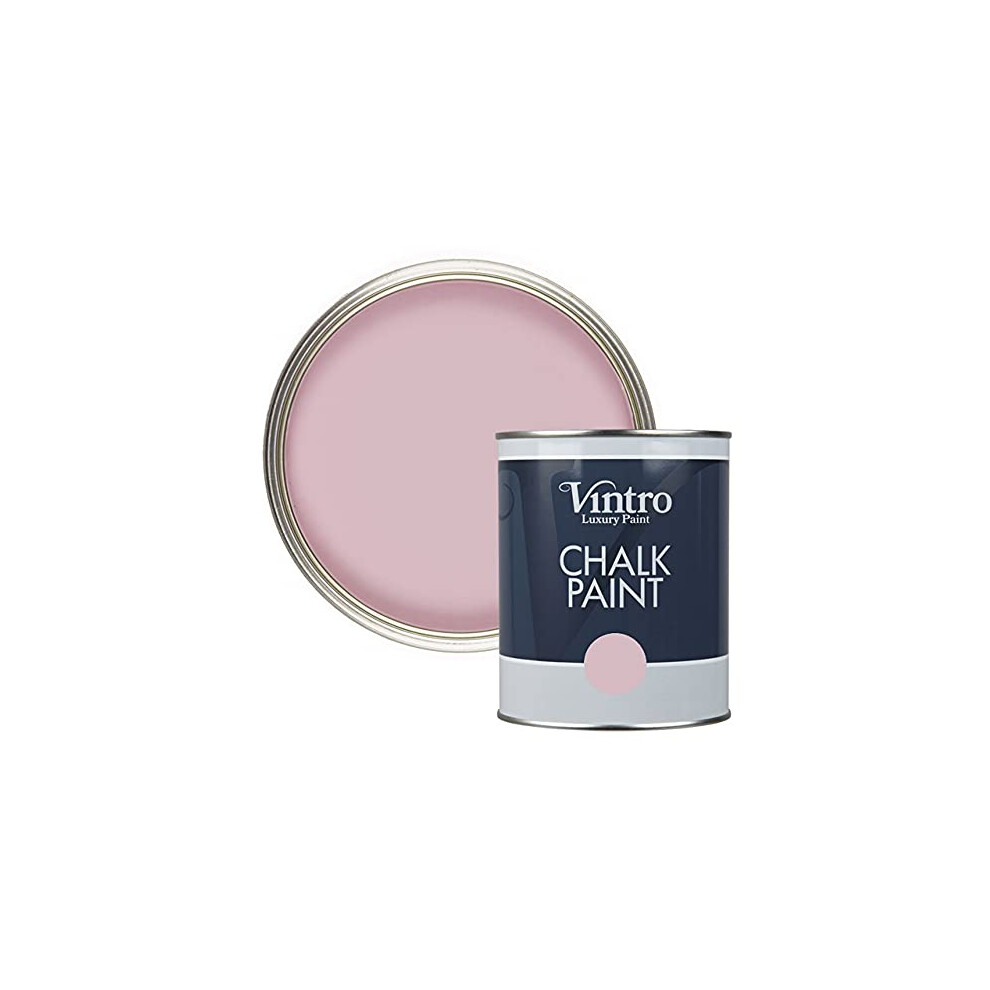 B&Q - Pink Chalk Paint/furniture Paint Matt Finish 1 Litre (Olivia) - Image 4