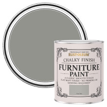 Rust-Oleum Grey Upcycled Furniture Paint in Chalky Finish - Grey Tree 750ml