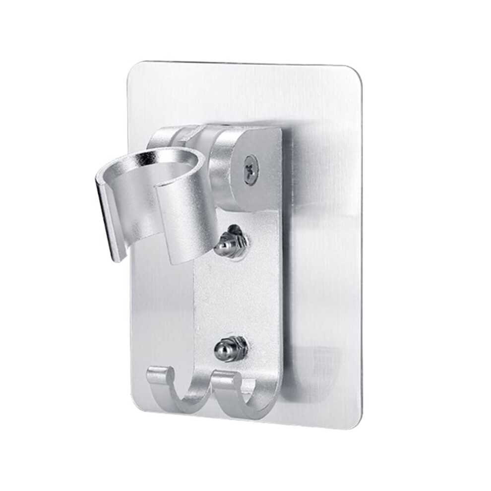 Shower Head Holder Self Adhesive Handheld Shower Bracket Adjustable Shower Holder Wall Mount Shower Bracket For Bathroom Bathtub 616943880281