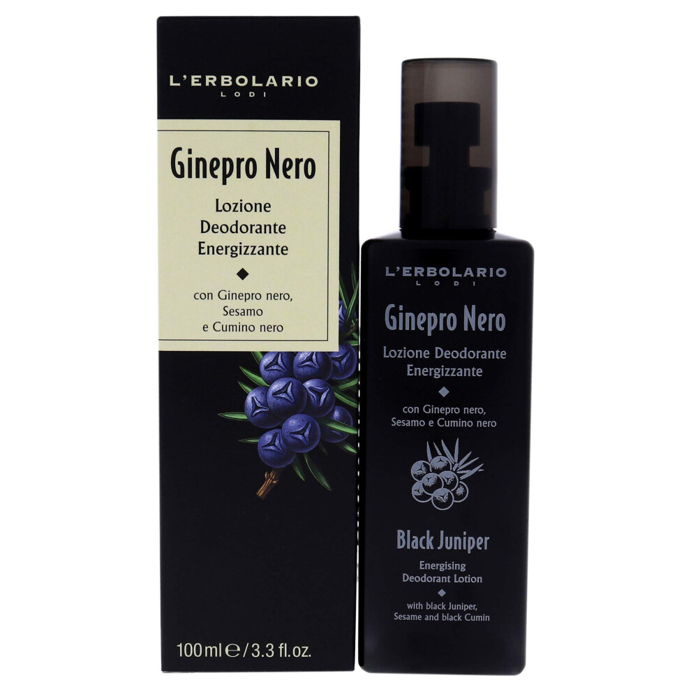 Photos - Deodorant Lerbolario Black Juniper  Spray 