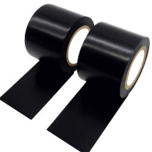 2 Roll 50mm x 15m Electrical Insulation Tape Flame Retardant PVC Waterproof Insulating Tape (2 Black)