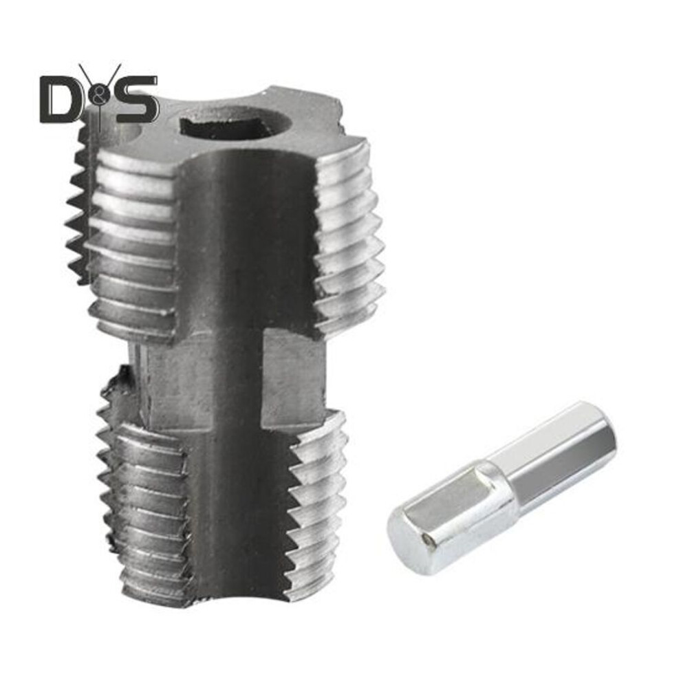 (as the picture, A) Threading Tool Rustproof Easy Installation Clean Accurate Threads Diy Hand Threading Plumbing Tap Accessories